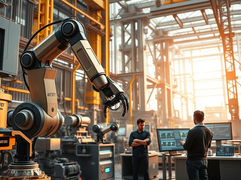 inteligența artificială în industrie