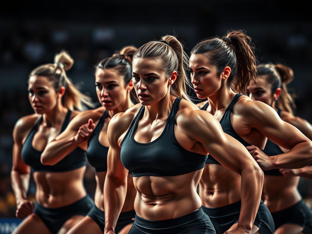 performanța feminină în sportul de înalt nivel