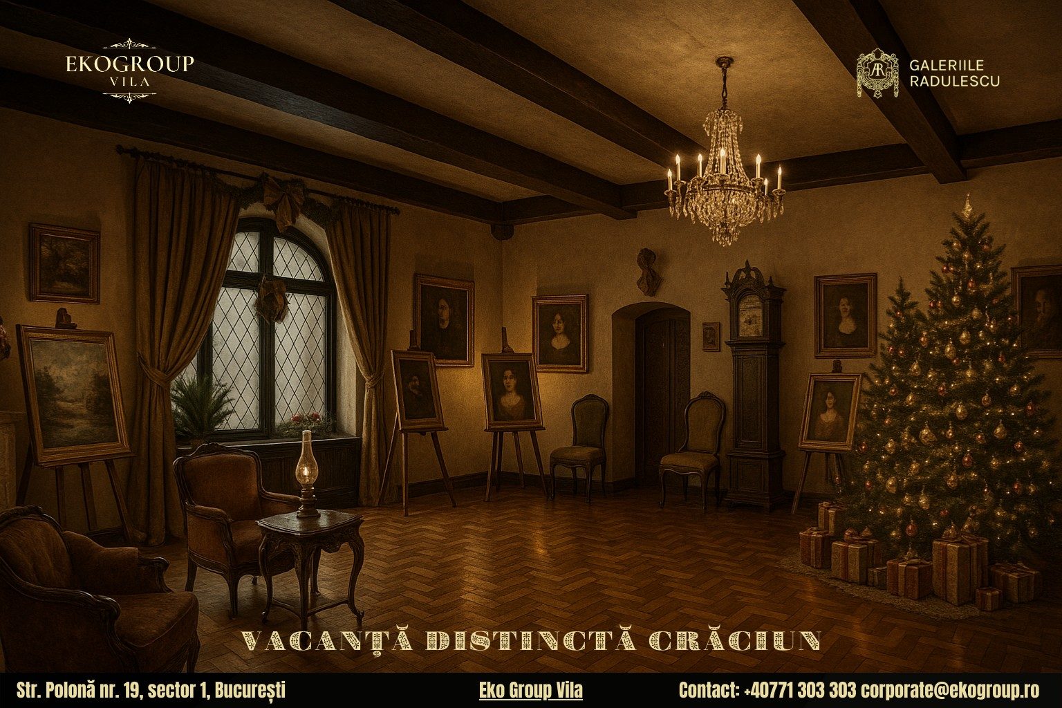 Vacanța de Crăciun în spiritul anilor ’30: o experiență culturală unică la Eko Group Vila